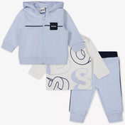 Image 77307682816382 Boss Baby Boys Tracksuit  Light Blue