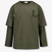 Image 78153501442430 Lanvin Kinder Jongens T-Shirt In Army