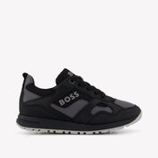 Image 77776744644990 Boss Jongens Sneakers In Zwart