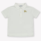Image 78256629252478 Burberry Baby Jongens Polo In Wit