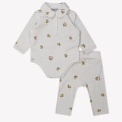 Image 77009296327038 Burberry Baby Unisex Set  White