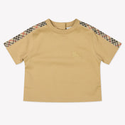 Image 77193822634366 Burberry Baby Unisex T-Shirt  Sand