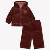 Image 78153550070142 Chloe Baby Girls Tracksuit  Bordeaux