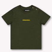 Image 78129702699390 Dsquared2 Baby Jongens T-Shirt In Army