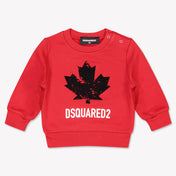 Image 77040339616126 Dsquared2 Baby Jongens Trui In Rood