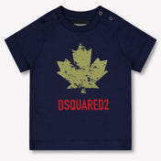 Image 78045089005950 Dsquared2 Baby Unisex T-Shirt In Blauw