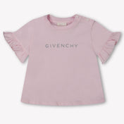 Image 77683496485246 Givenchy Baby Meisjes T-Shirt In Licht Roze