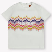 Image 77590082552190 Missoni Baby Meisjes T-Shirt In Wit