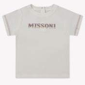 Image 76828664136062 Missoni Baby Jongens T-Shirt In Wit