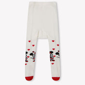 Image 77369764053374 Monnalisa Baby Girls Tights  Offwhite