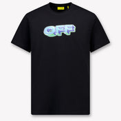 Image 78046514512254 Off-White Kids Boys  T-Shirt Black