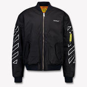 Image 77915018559870 Off-White Kids Boys Winter Jacket  Black