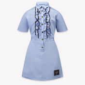 Image 76011610046846 Fendi Kinder Meisjes Jurk In Licht Blauw