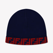 Image 76755812286846 Fendi Kids Unisex Hat  Navy