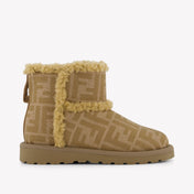 Image 78592075694462 Fendi Unisex Boots  Beige