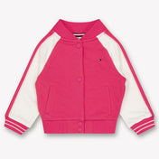 Image 78953978265982 Tommy Hilfiger Baby Girls Jacket Dark Pink
