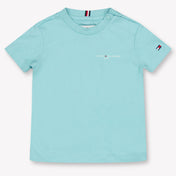 Image 78953919578494 Tommy Hilfiger Baby Unisex T-shirt in Turquoise