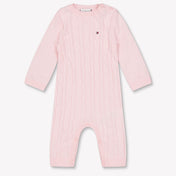 Image 79164455289214 Tommy Hilfiger Baby Unisex Playsuit In Light Pink