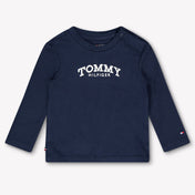 Image 78953963127166 Tommy Hilfiger Baby Unisex T-shirt in Navy