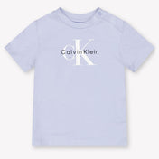Image 79164468625790 Calvin Klein Baby Unisex T-Shirt In Light Blue