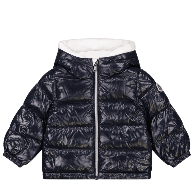 Moncler Baby Boys Coat Navy Moncler Baby Jongens Jas Navy - Superstellar