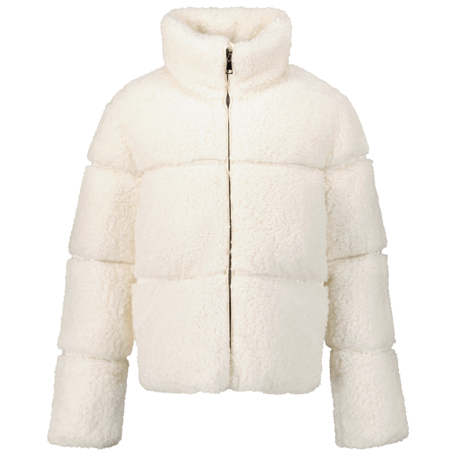 Moncler Kids Girls Coat Off White Moncler Kinder Meisjes Jas Off White - Superstellar