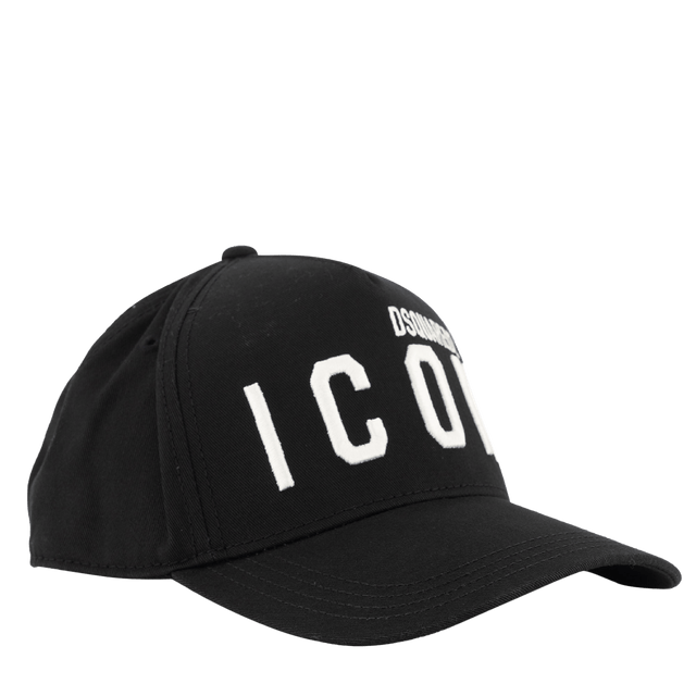 Dsquared2 Baby Unisex Hat Black Dsquared2 Baby Unisex Hat Black