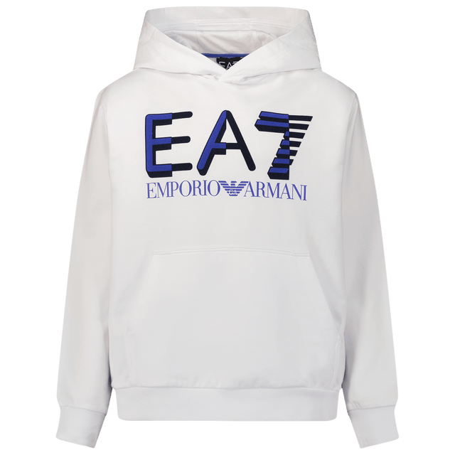 EA7 Kids Boys Sweater White EA7 Kids Boys Sweater White