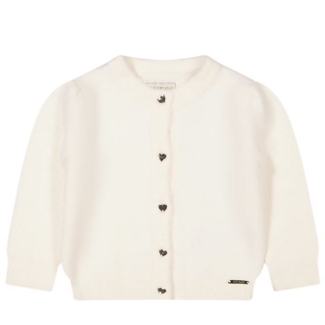 Guess Kids Girls Vest Off White Guess Kids Girls Vest Off White