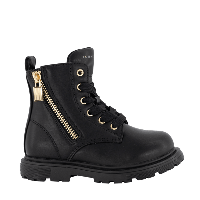 Tommy Hilfiger Kids Unisex Boots Black Tommy Hilfiger Kids Unisex Boots Black
