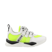 Image 44006934085914 MSGM Kinder Meisjes Sneakers Fluor Geel