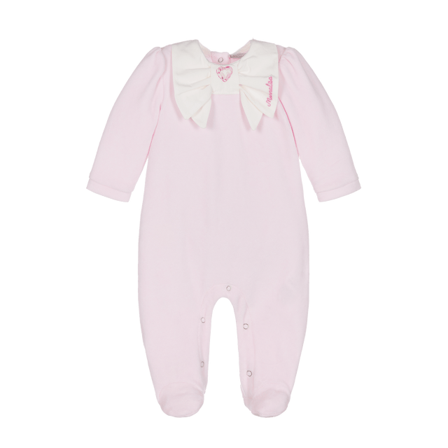 MonnaLisa Baby Girls Bodysuit Light Pink MonnaLisa Baby Girls Bodysuit Light Pink