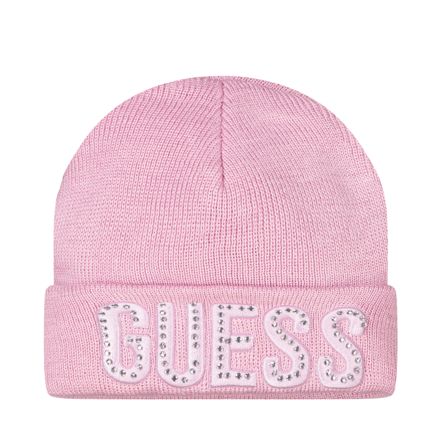 Guess Kids Girls Hat Light Pink Guess Kids Girls Hat Light Pink