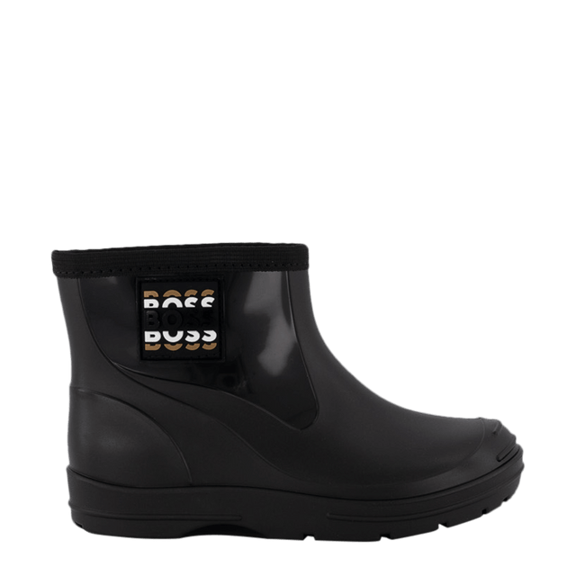 Boss Kids Boys Boots Black Boss Kids Boys Boots Black