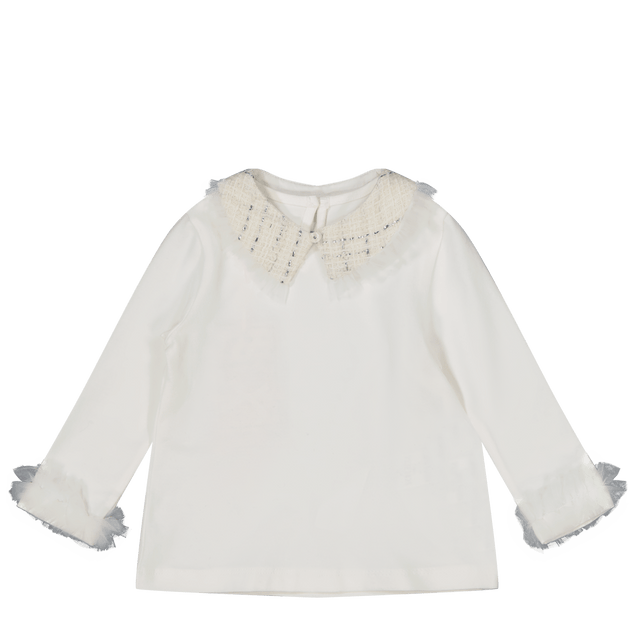 Lapin House Baby Girls T-Shirt Off White Lapin House Baby Girls T-Shirt Off White