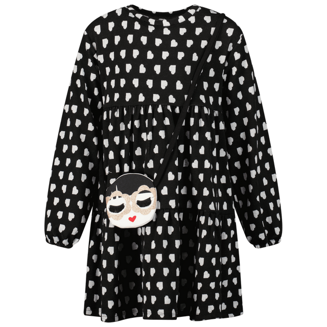 Mayoral Kids Girls Dress Black Mayoral Kids Girls Dress Black