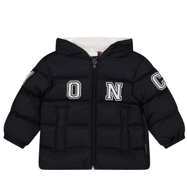 Moncler Baby Boys Coat Black Moncler Baby Jongens Jas Zwart - Superstellar