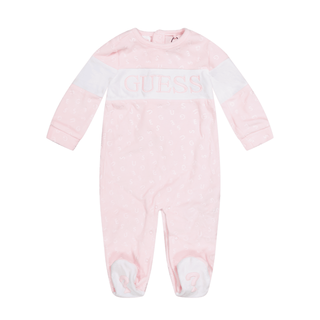 Guess Baby Unisex Bodysuit Light Pink Guess Baby Unisex Bodysuit Light Pink