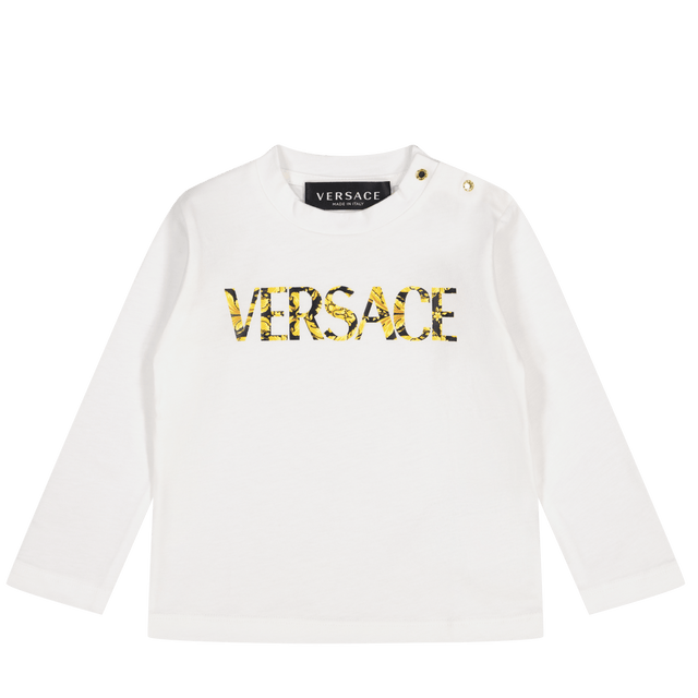 Versace Baby Unisex T-Shirt White Versace Baby Unisex T-Shirt White