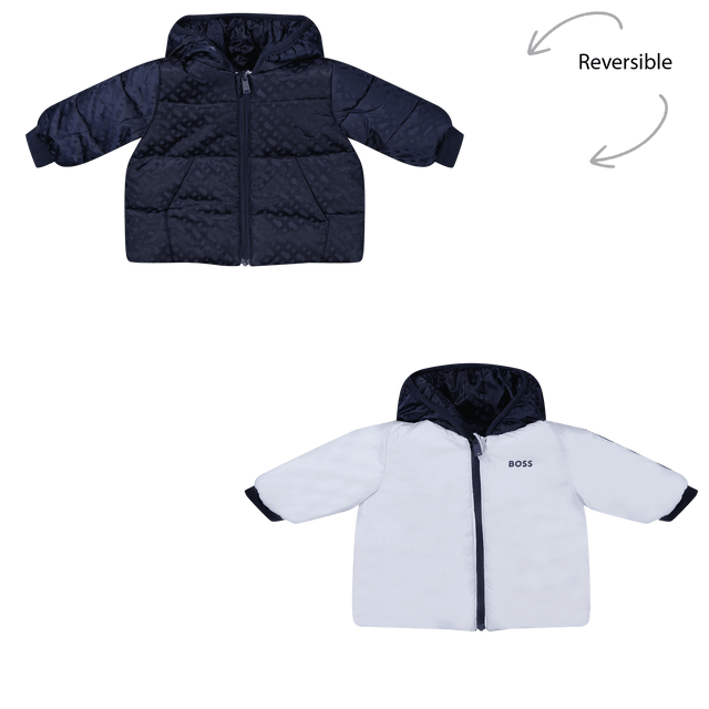 Boss Baby Boys Coat Navy Boss Baby Boys Coat Navy