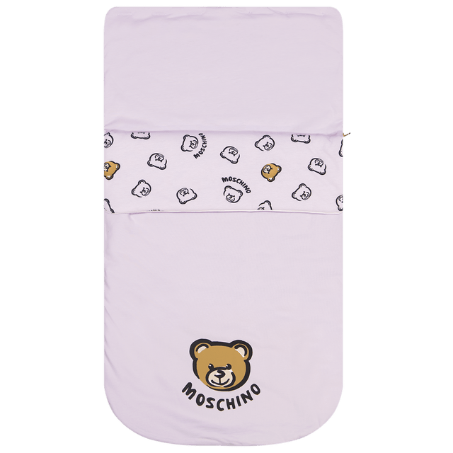 Moschino Baby Unisex Accessories Lilac Moschino Baby Unisex Accessories Lilac