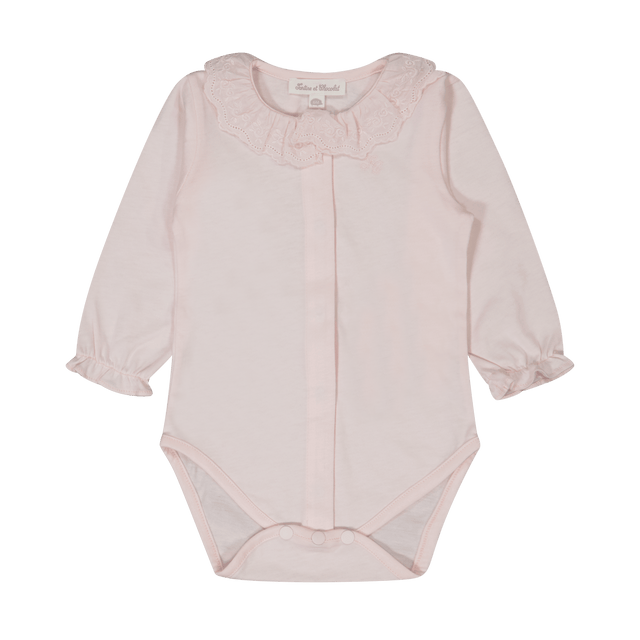 Tartine et Chocolat Baby Girls Bodysuit Light Pink Tartine et Chocolat Baby Girls Bodysuit Light Pink