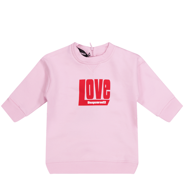 Dsquared2 Baby Girls Dress Pink Dsquared2 Baby Girls Dress Pink