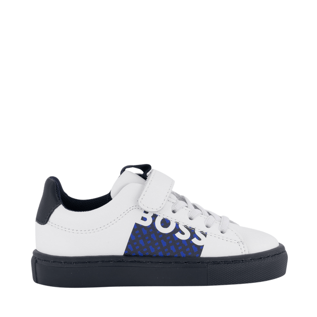 Boss Kids Boys Sneakers White Boss Kids Boys Sneakers White