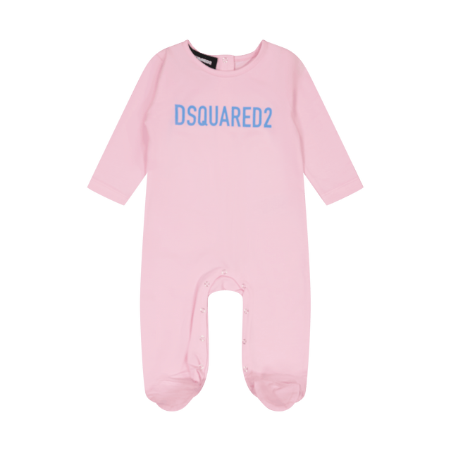 Dsquared2 Baby Unisex Bodysuit Pink Dsquared2 Baby Unisex Bodysuit Pink