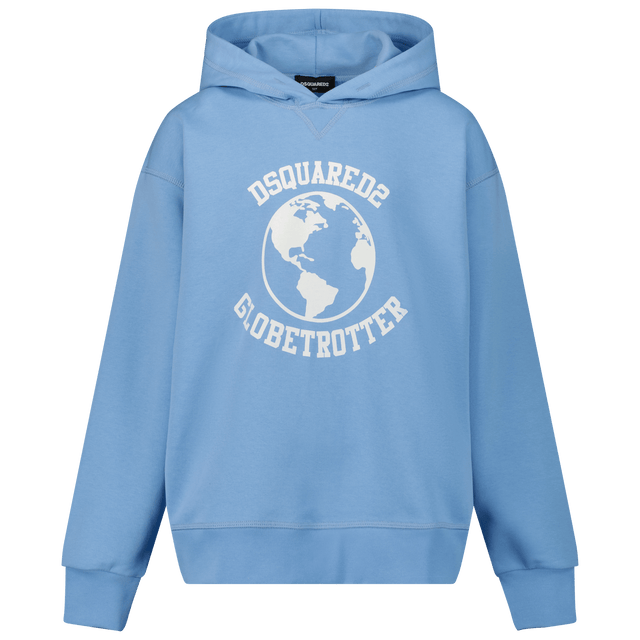Dsquared2 Kids Unisex Sweater Light Blue Dsquared2 Kids Unisex Sweater Light Blue