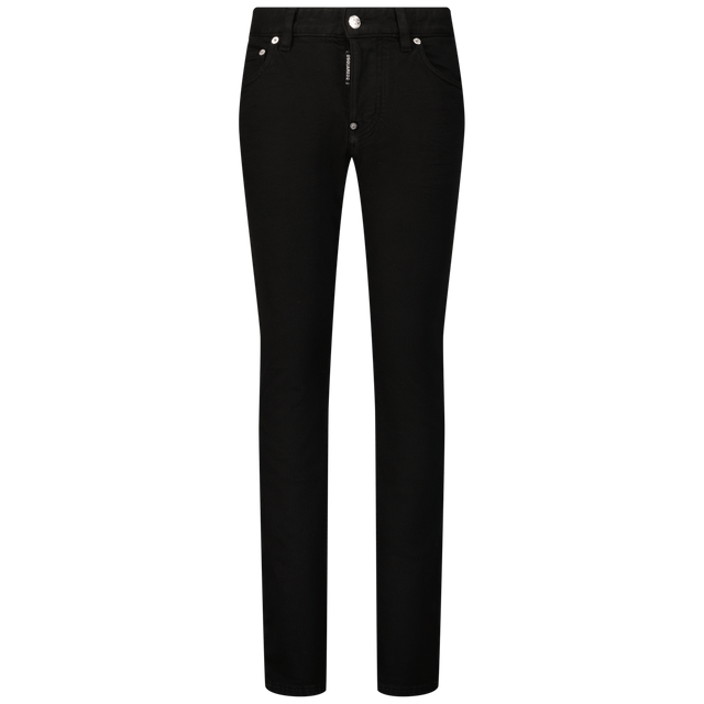 Dsquared2 Kids Boys Pants Black Dsquared2 Kids Boys Pants Black