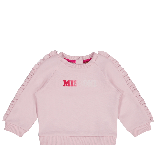 Missoni Baby Girls Sweater Light Pink Missoni Baby Girls Sweater Light Pink