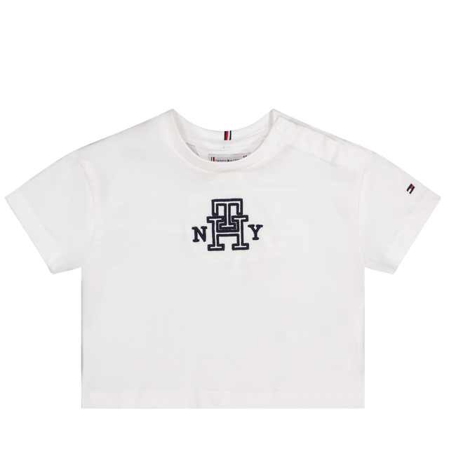 Tommy Hilfiger Baby Girls T-Shirt White Tommy Hilfiger Baby Girls T-Shirt White