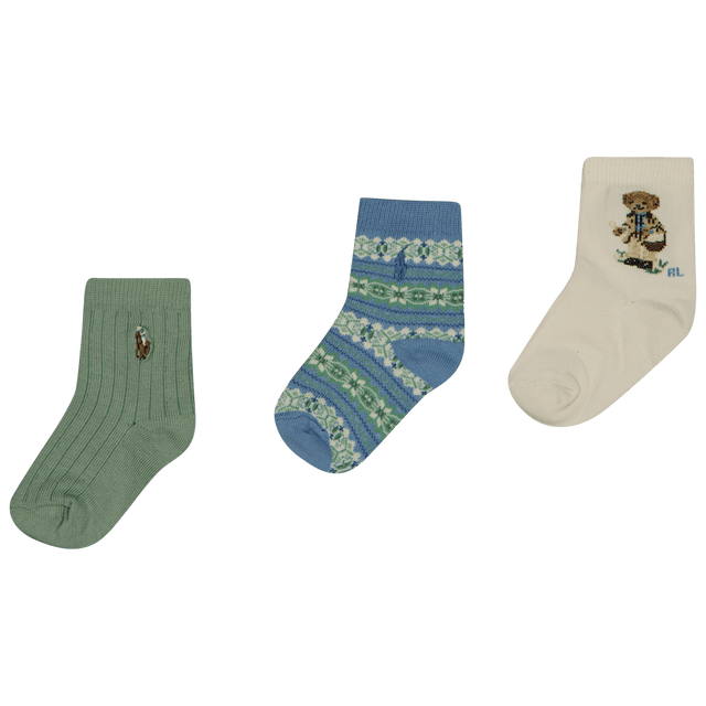 Ralph Lauren Baby Boys Socks Off White Ralph Lauren Baby Boys Socks Off White